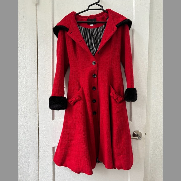 Size XS Collectif Hazel Coat Dress - Picture 3 of 10